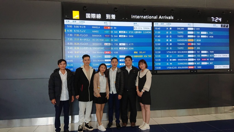 特定技能来日（長野県　T社様）5名