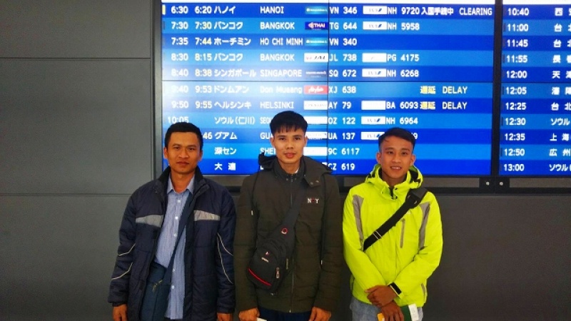 来日　（滋賀県　R社様）3名