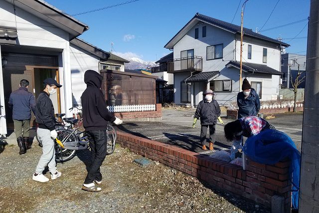 町内清掃作業参加