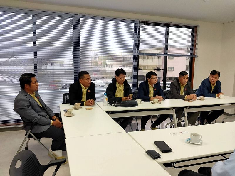 カンボジアからのお客様